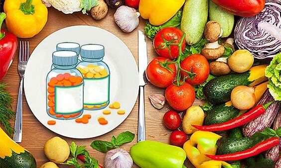 Vitamini u proizvodima za povećanje potencije